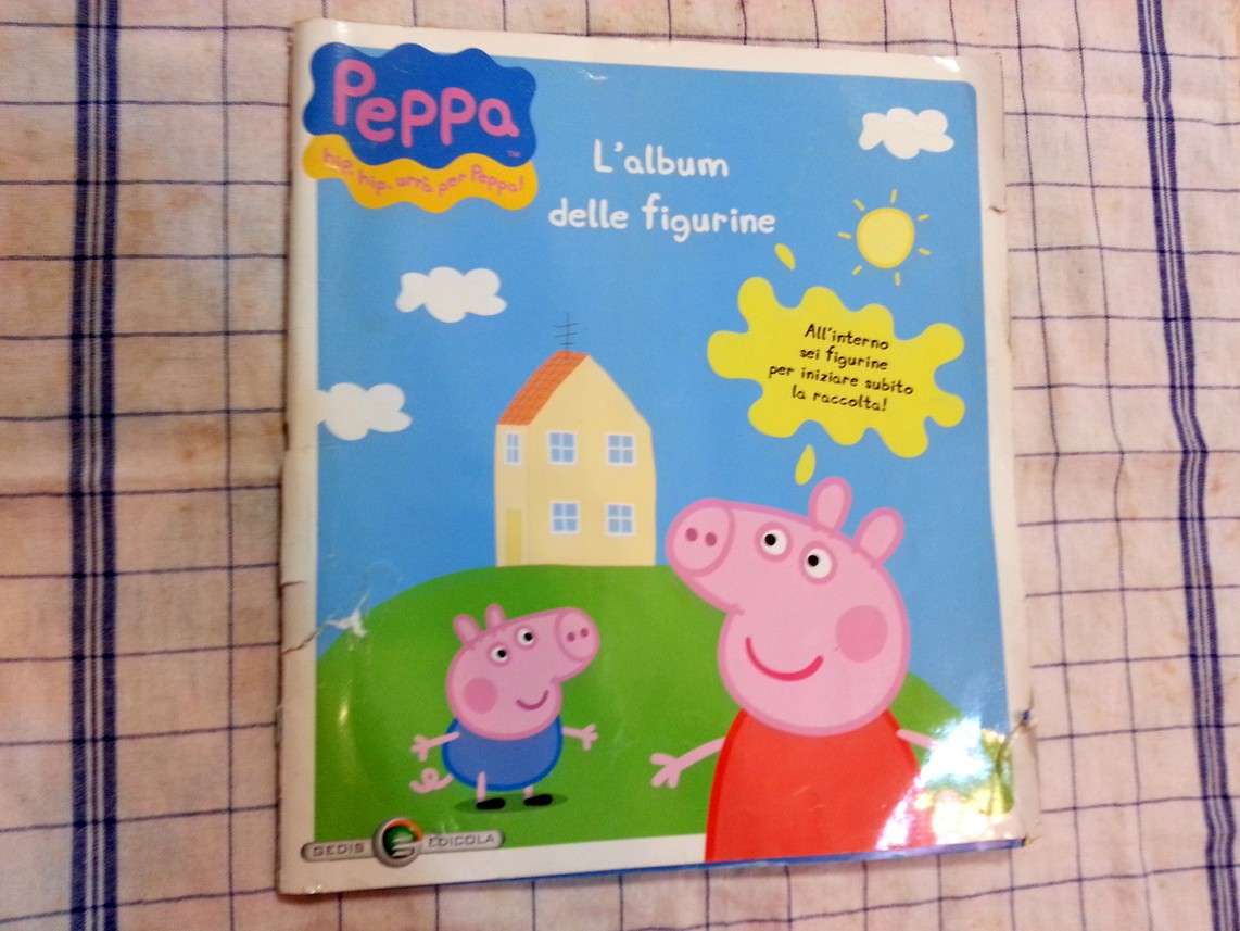 Album Peppa Pig 2013 incompl. doppio